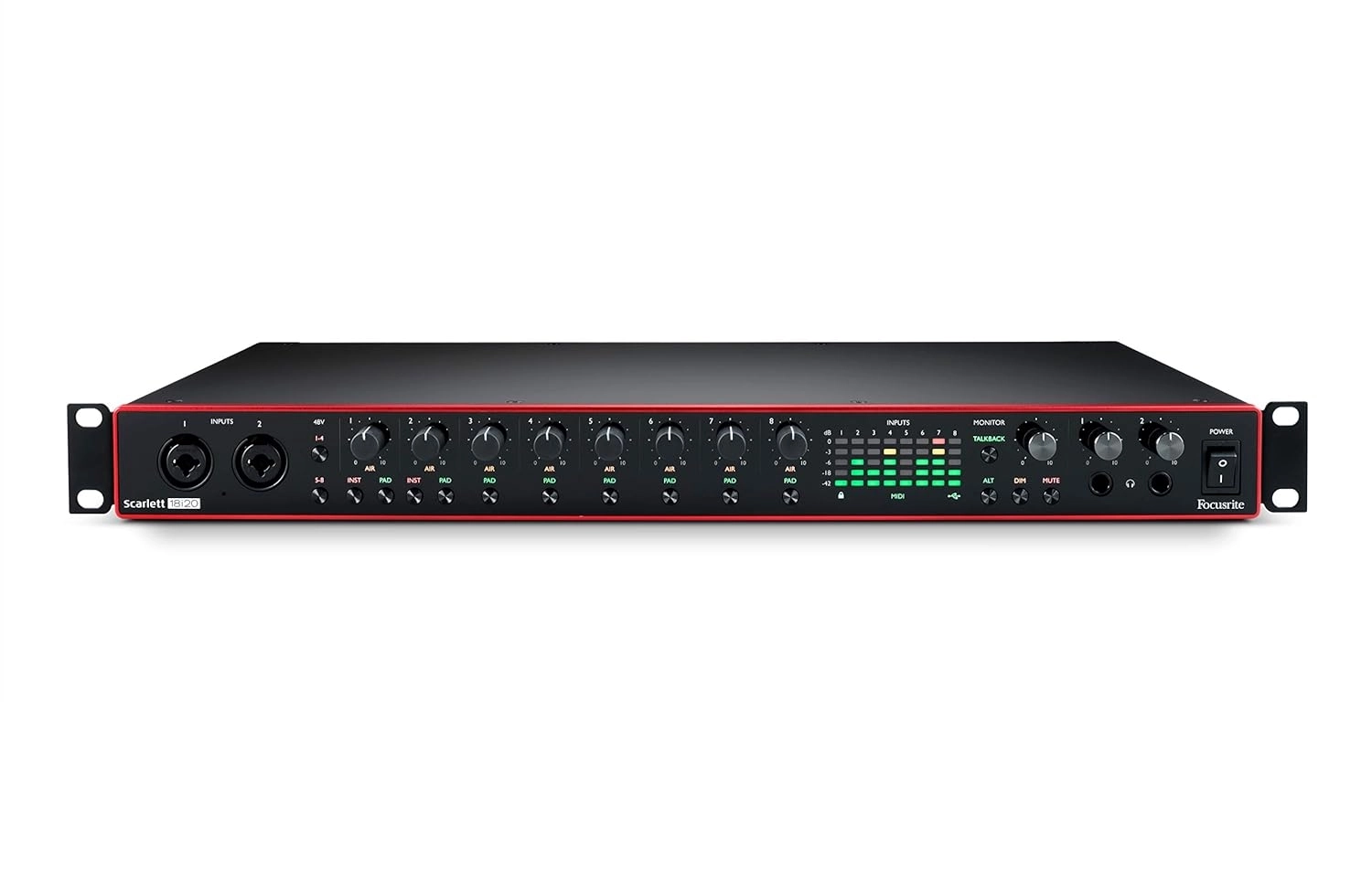 Focusrite Scarlett 18i20 3rd Gen USB Audio Interface