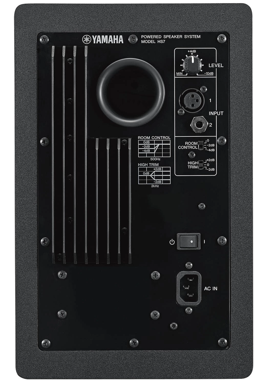 Yamaha HS7 Studio Monitor, Black