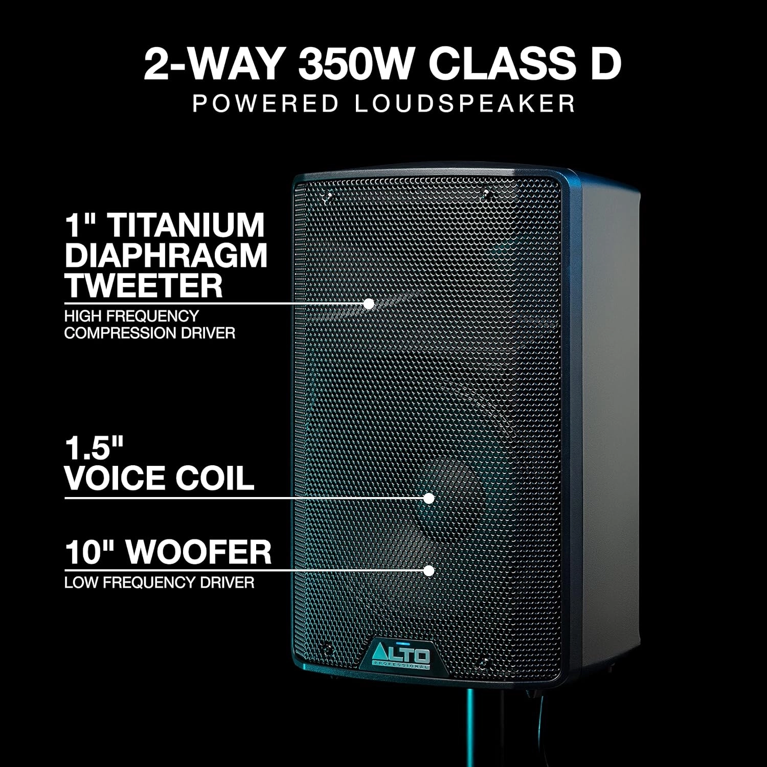 Alto Professional TX310 350W 2-Way Powered Loudspeaker