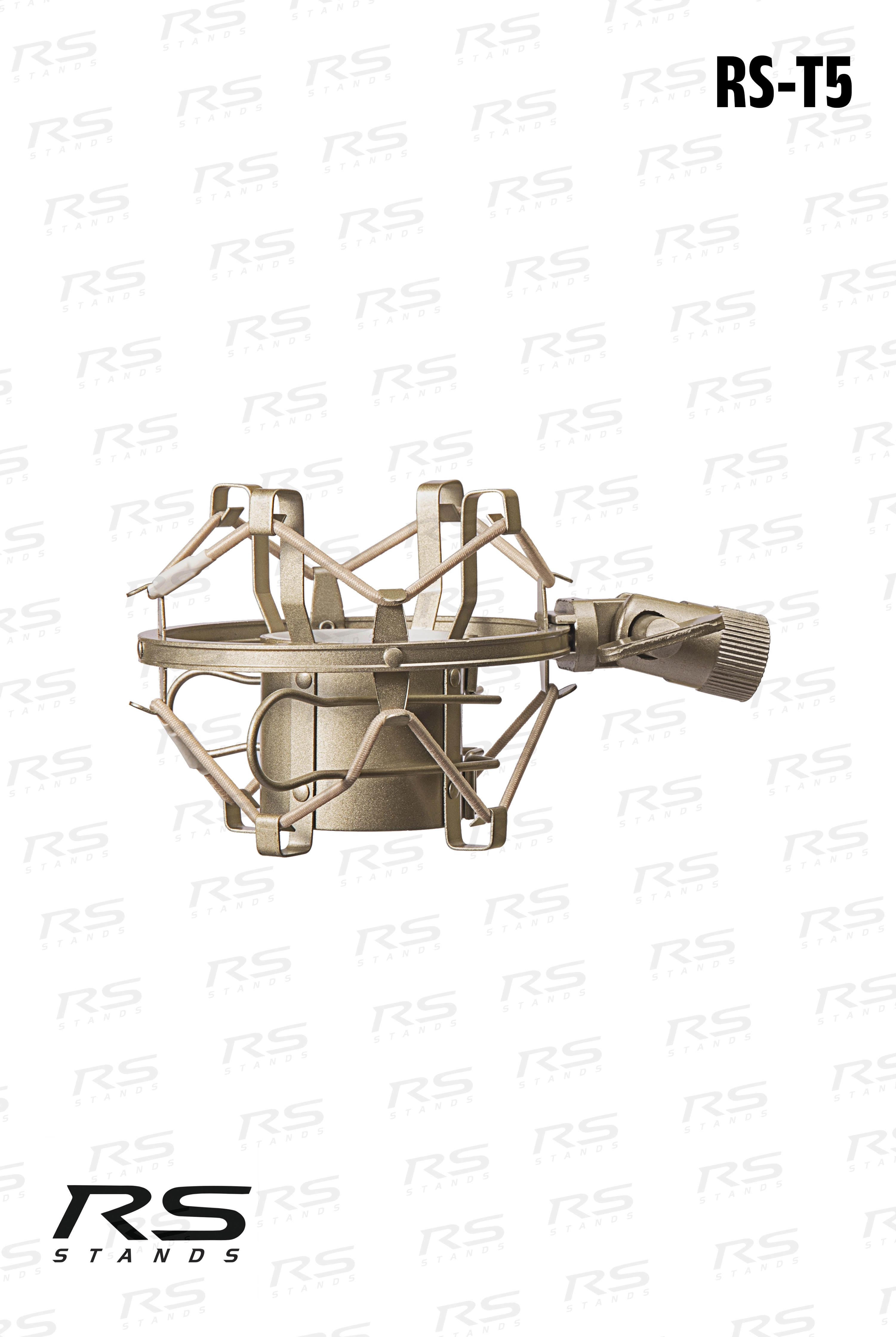 RS - T5 Universal Shock Mount (Gold Colour)