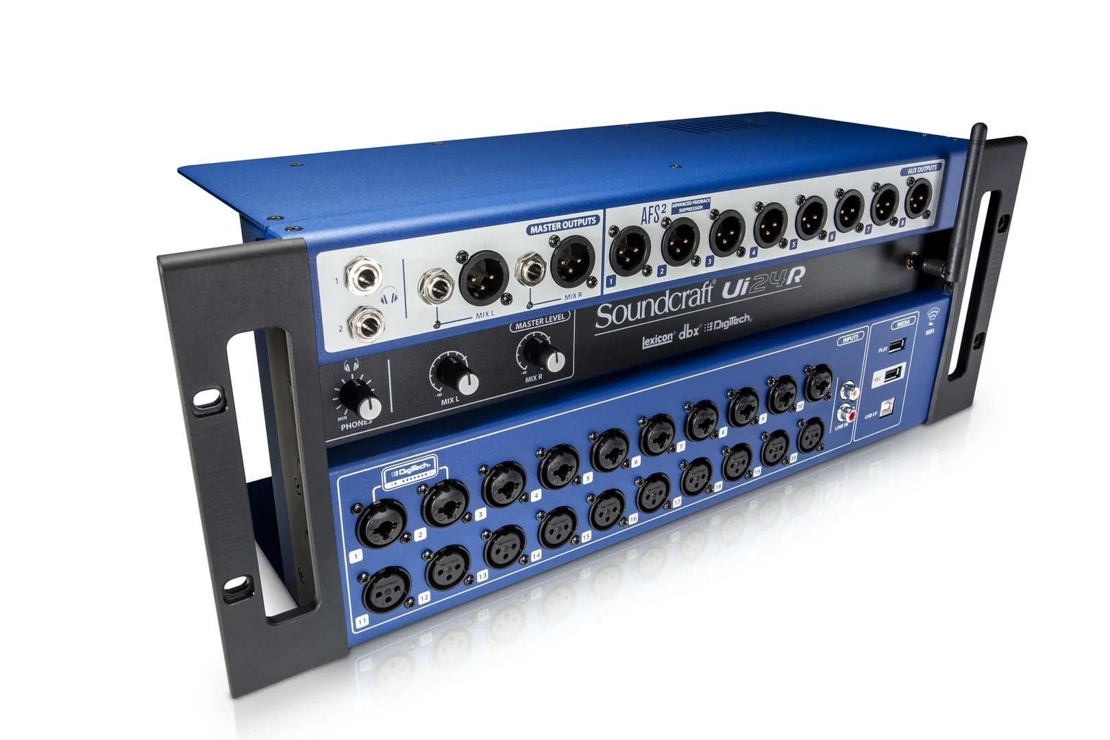 Soundcraft Ui24R 24-channel Digital Mixer/USB Multi-Track Recorder With Wireless Control