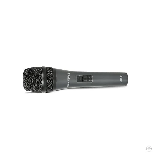 Dynatech X1 High Performance Vocal Microphone with Cable and Clip.