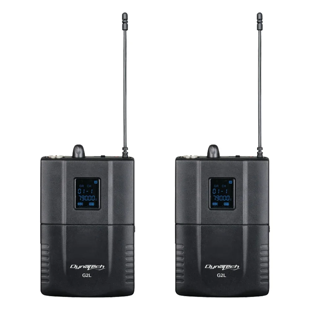 Dynatech G2R / G2LL Dual Lapel Wireless Mic