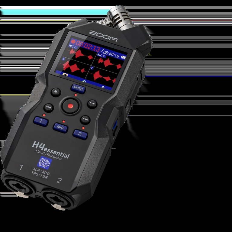 Zoom H4 essential 32-Bit Float 4-Track Recorder