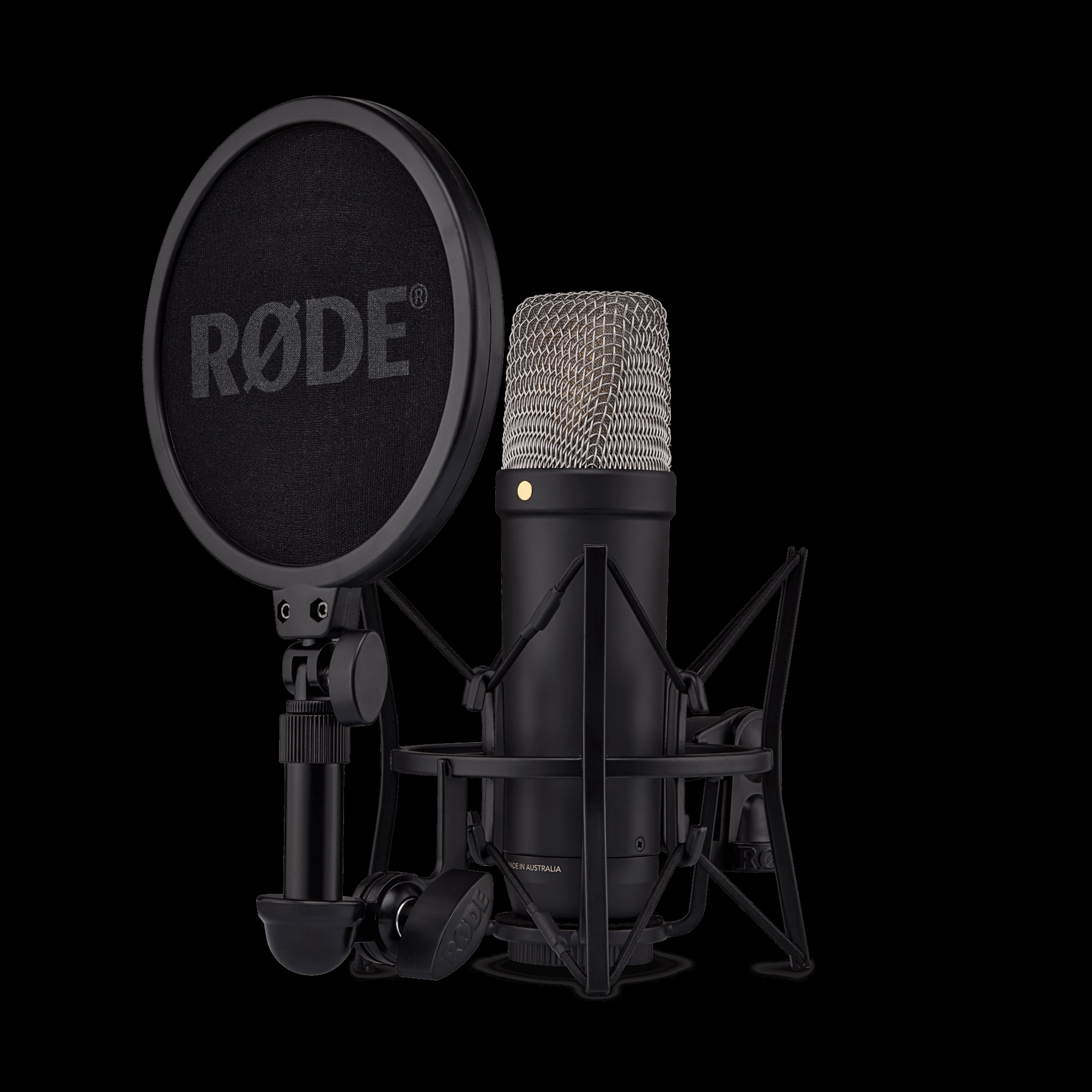Rode Nt1 5th Gen Large-Diaphragm Condenser  (Black)