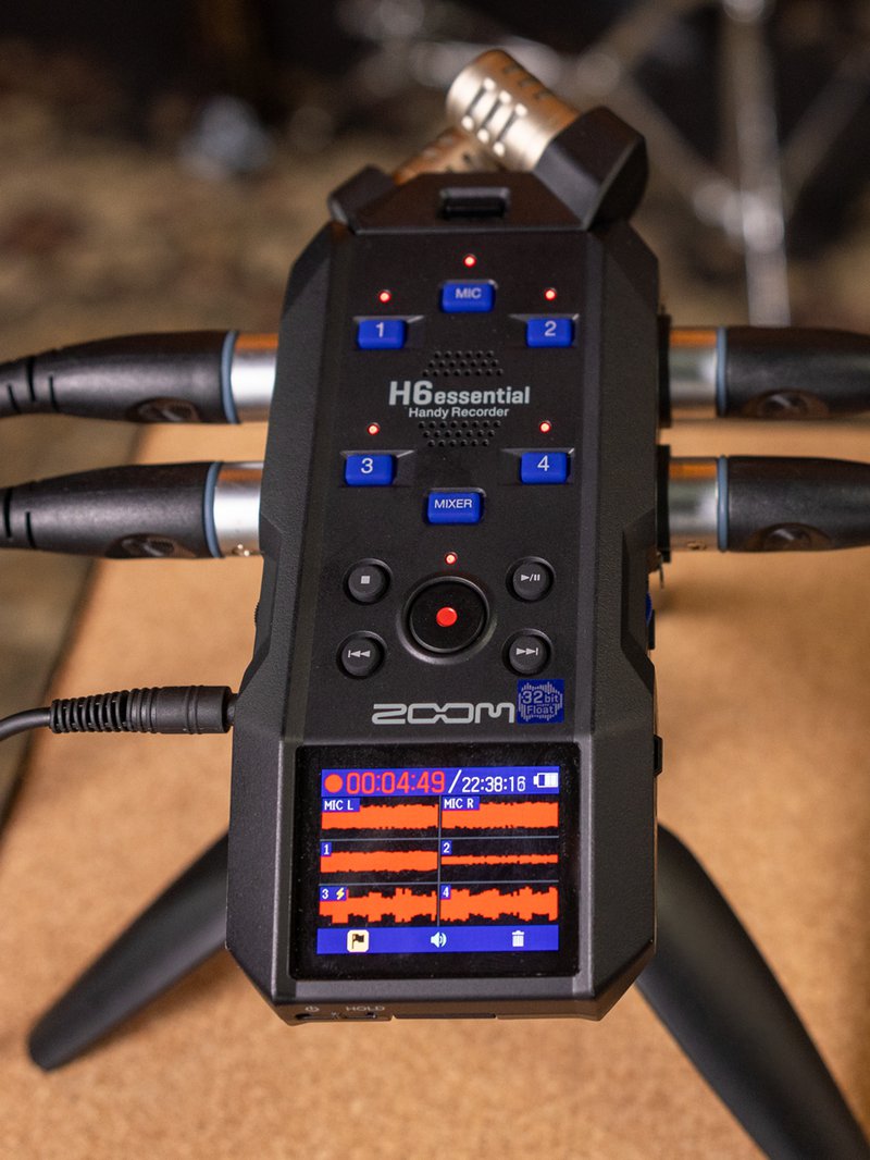 Zoom H6 Essential  6 Track Portable Recorder 